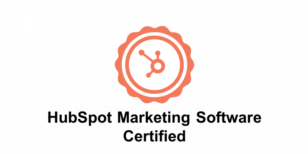 HubSpot Marketing Certified badge